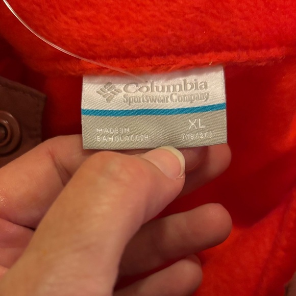 NWT Columbia Kids' Steens Mtn™ II Quarter Snap Fleece Pullover sz XL - Picture 3 of 6